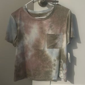Brand new with tags tye dye crop top